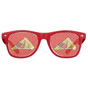 Pizza slice retro sunglasses