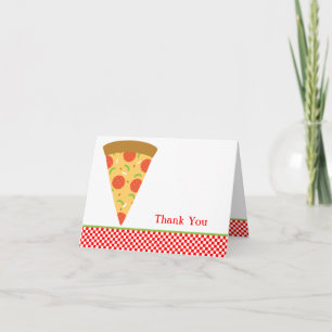 Pizza Slice Thank You Card