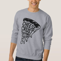 Pizza Slice Typography T-Shirt