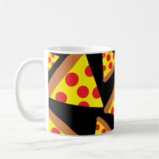 Pizza slices coffee mug