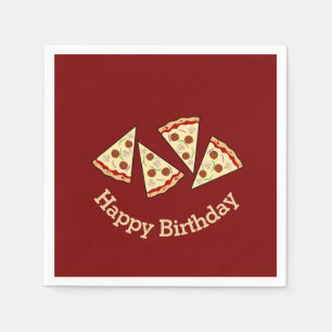 Pizza Slices Design  Napkin