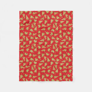 Pizza Slices Fleece Blanket