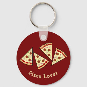 Pizza Slices Keychain