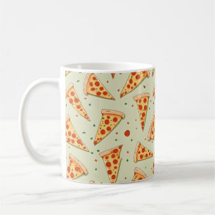 Pizza Slices Pattern Coffee Mug