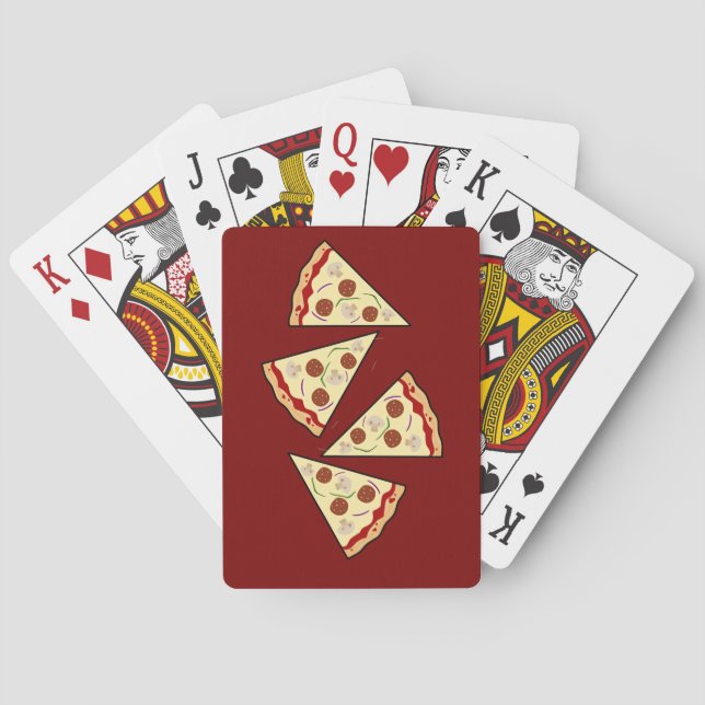 Pizza Slices  Playing Cards (Back)