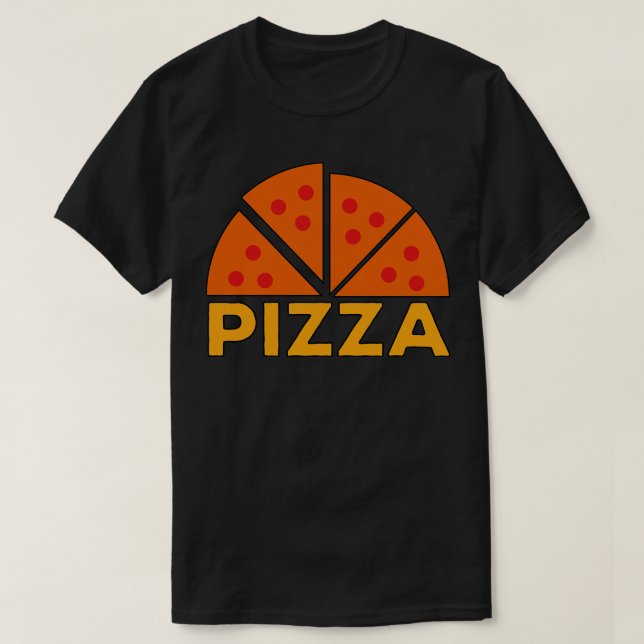 Pizza Slices T-Shirt (Design Front)
