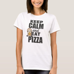 Pizza Sloth Pizza Lovers Funny Saying T-Shirt