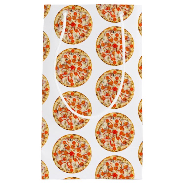 Pizza Small Gift Bag (Front)