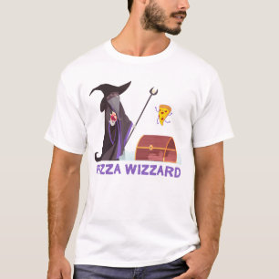 Pizza Spellcaster Foodie Apparel T-Shirt