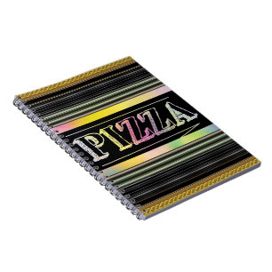 Pizza Spiral Notebook