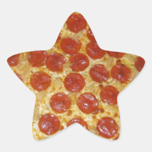 Pizza Star Sticker