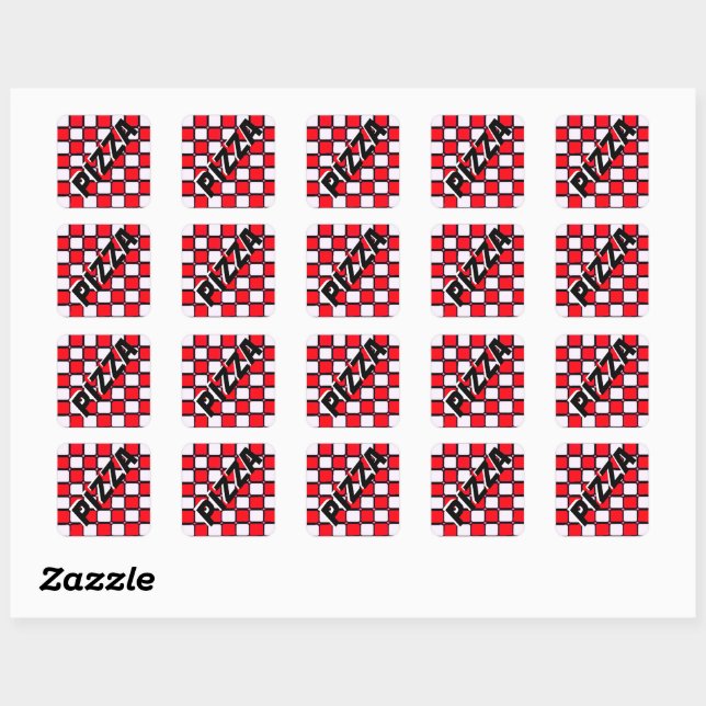 PIZZA STICKER (Sheet)