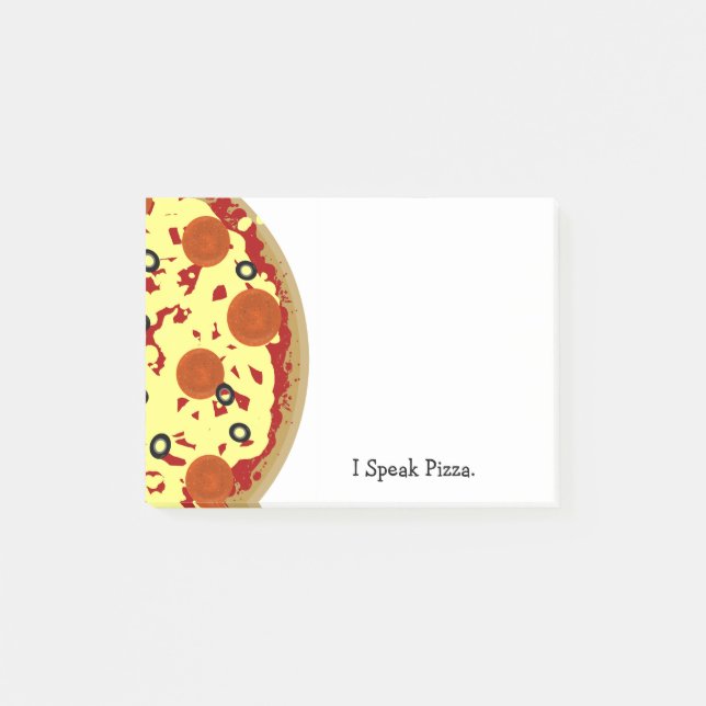 Pizza Sticky Notes (Front)