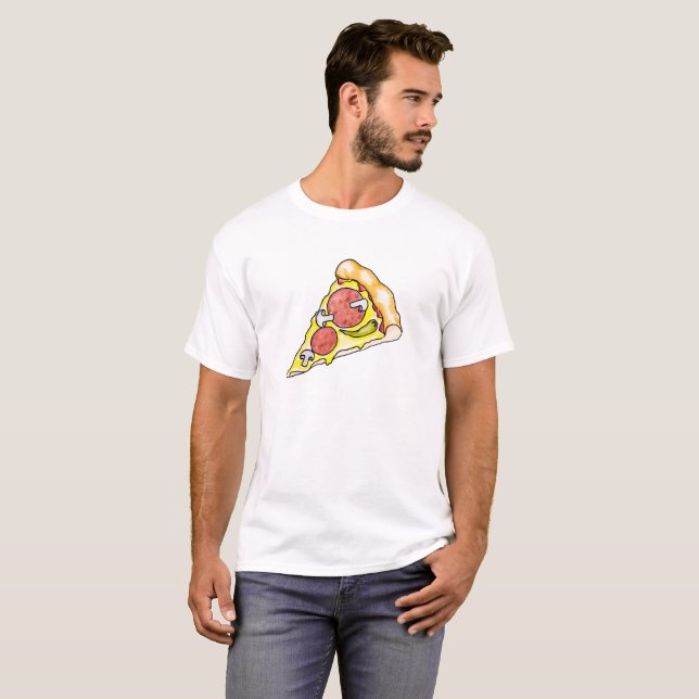 Pizza T-Shirt (Front Full)