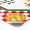 Pizza Themed Baby's 1st Birthday Milestones Poster