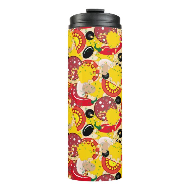 Pizza Thermal Tumbler (Front)