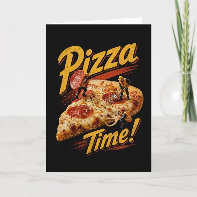 Pizza Time! Card (Front)