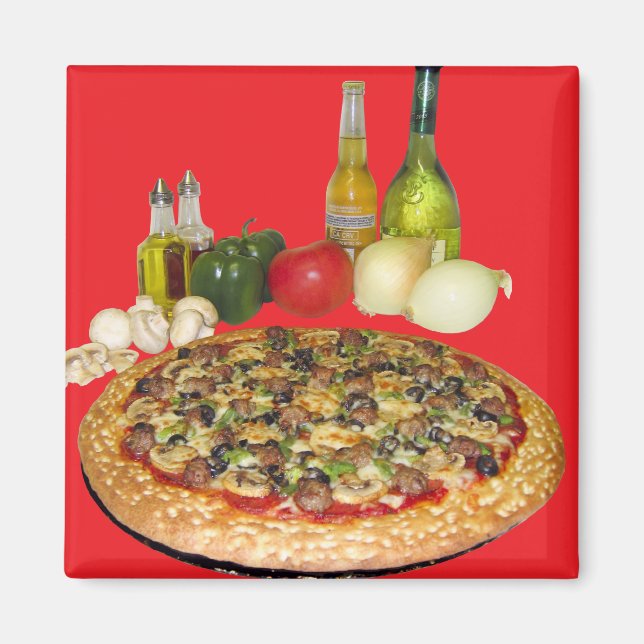 Pizza Time Magnet (Front)
