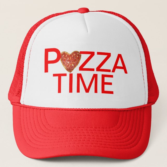 Pizza Time Trucker Hats (Front)