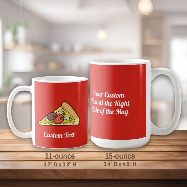 Pizza tranche de café tasse (Créateur téléchargé)