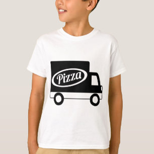 Pizza Truck Local Delivery Work Employee Uniform  T-Shirt