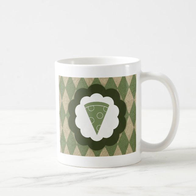 pizza vintage coffee mug (Right)