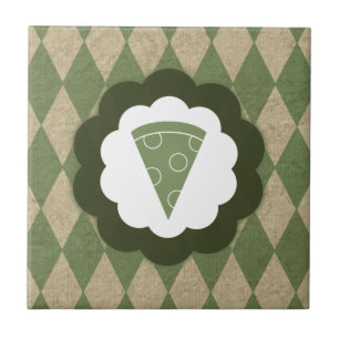 pizza vintage tile