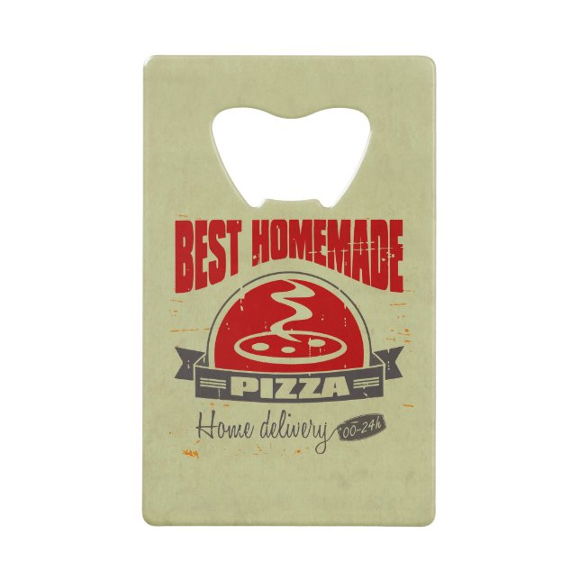 Pizza Wallet Bottle Opener (Front)