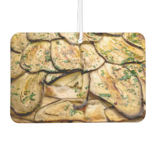 Pizza with eggplants air freshener