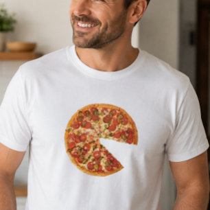 Pizza With Missing Slice Matching Baby Bodysuit