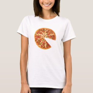 Pizza With Missing Slice Matching Baby Bodysuit