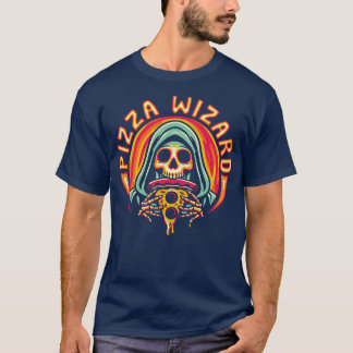 Pizza Wizard Magic Design V2 T-Shirt