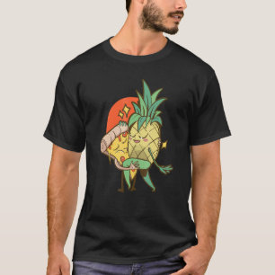 Pizza X Pineapple Love Pizza Hawaii Son Daughter T-Shirt