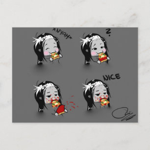 Pizza-Zeit! Postcard