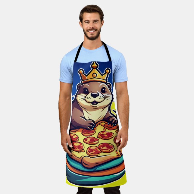 PizzaKing_Otter Apron (Worn)