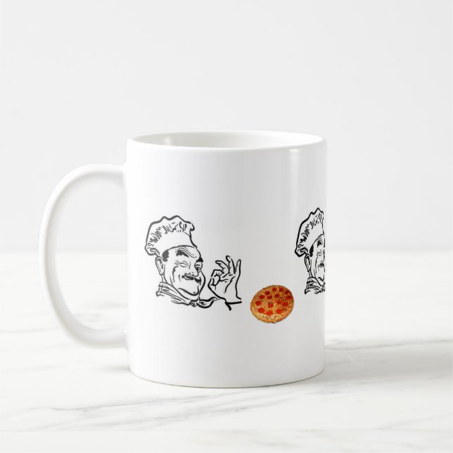 Pizzaman Mug (Left)