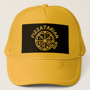 Pizzatarian Pizza T-Shirt Trucker Hat