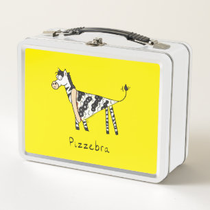 Pizzebra Pizza Zebra Lunch Box