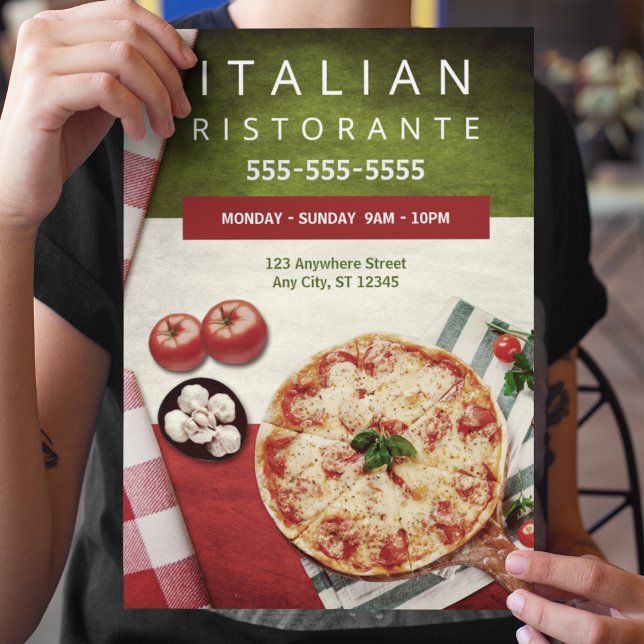 Pizzeria Business Flyer (Creator Uploaded)