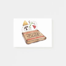 Pizzeria Pizza Box with the Works Toppings