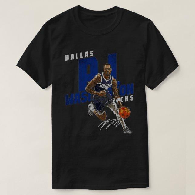 PJ Washington Dallas Slant TShirt 2 (Design devant)