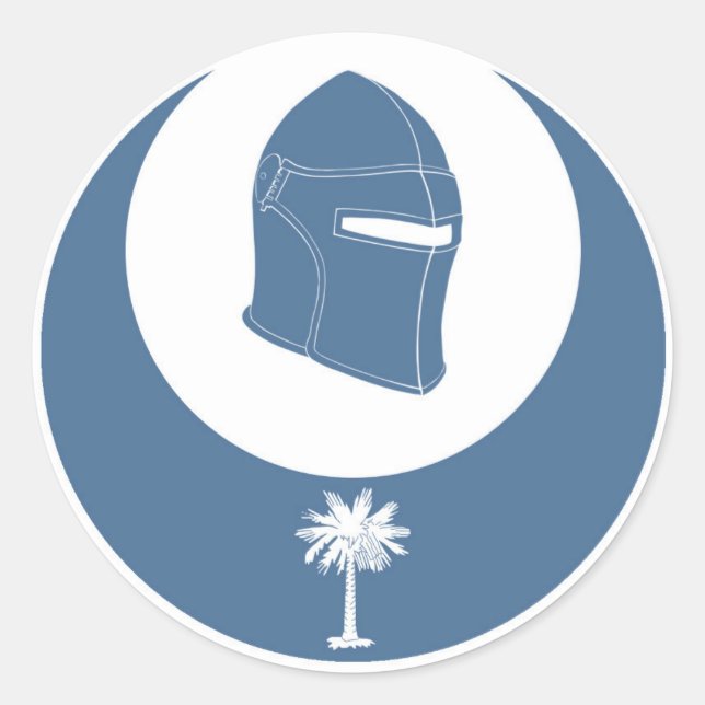 PK emblem (lg) Classic Round Sticker (Front)