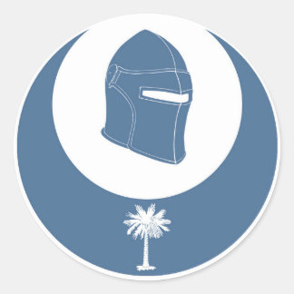 PK emblem (lg) Classic Round Sticker