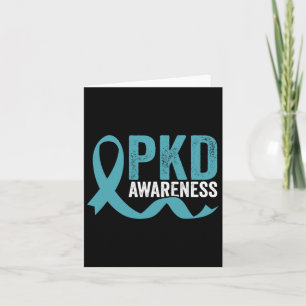 Pkd Awareness Polycystic Kidney Disease Warrior Fi Card