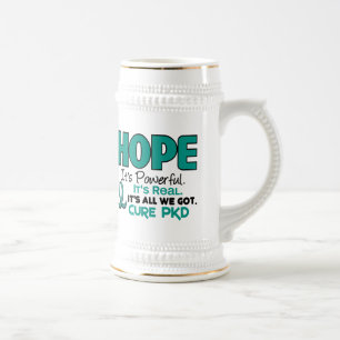 PKD Polycystic Kidney Disease HOPE 1 Beer Stein