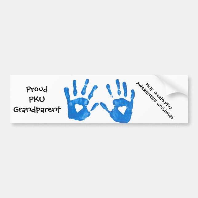 PKU Grandparent Bumper Sticker (Front)