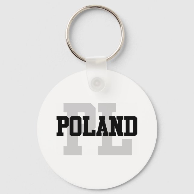 PL Poland Keychain (Front)