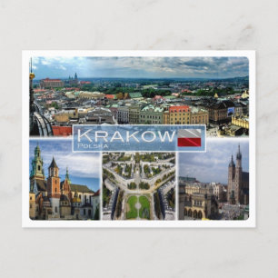 PL Poland - Krakow - Postcard