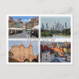 PL Poland - Warsaw Warszawa - Postcard