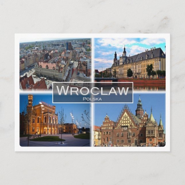 PL Poland - Wroclaw - Postcard (Front)